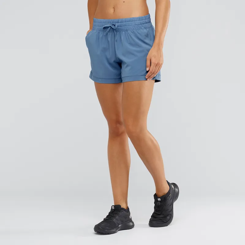 Salomon Comet Womens Short in Copen Blue-1