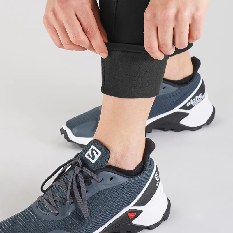 Salomon Womens Comet Warm Tight in Black-5