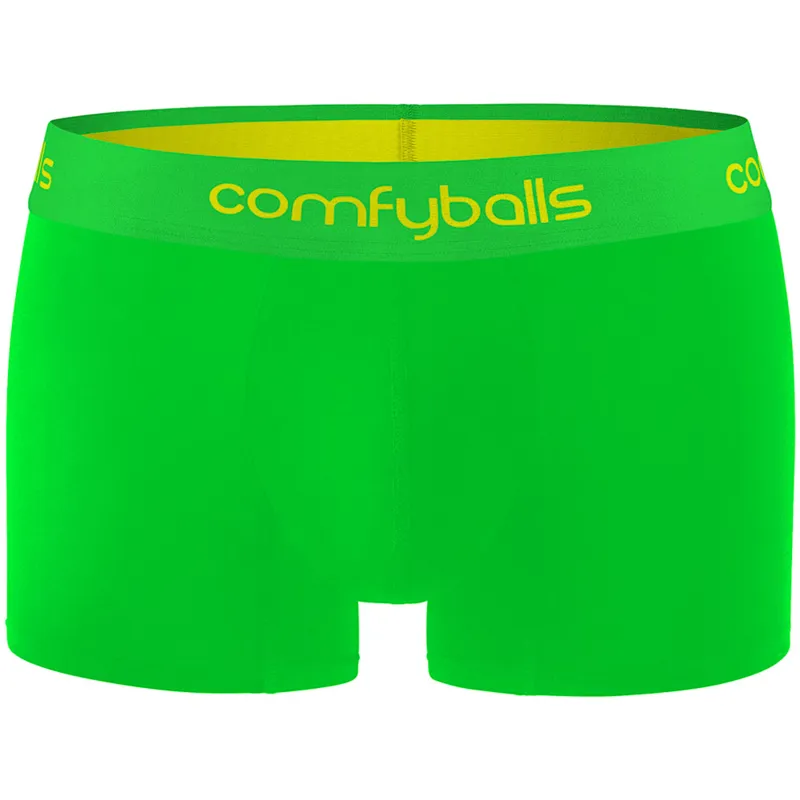 Comfyballs Performance Superlight Regular Boxer in Viper Green-1