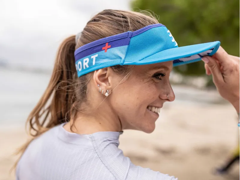 Compressport Visor Ultralight in Light Blue-3