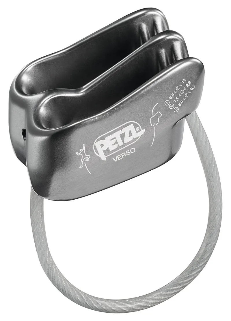 Petzl Verso Belay in Grey