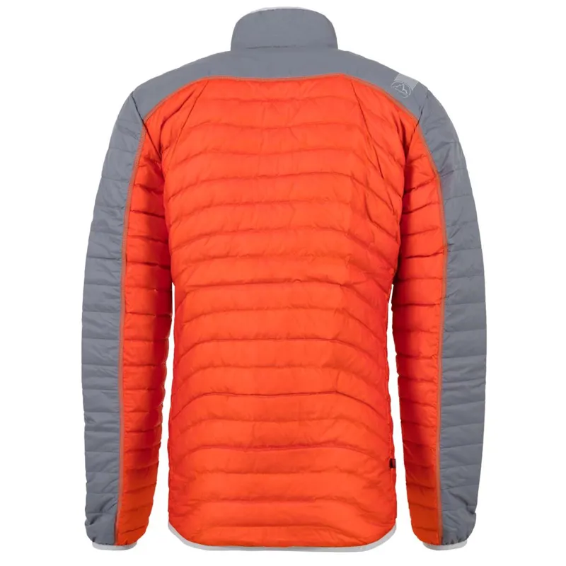 La Sportiva Combin Mens Down Jacket in Pumpkin/Slate-1