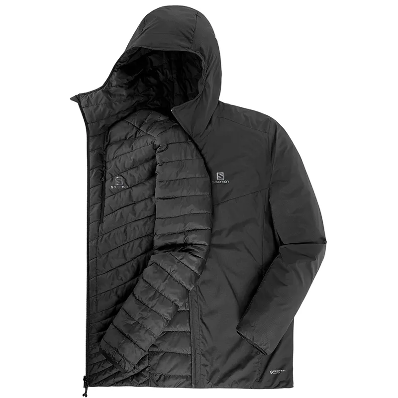 Salomon Mens Drifter Loft Hoodie in Black