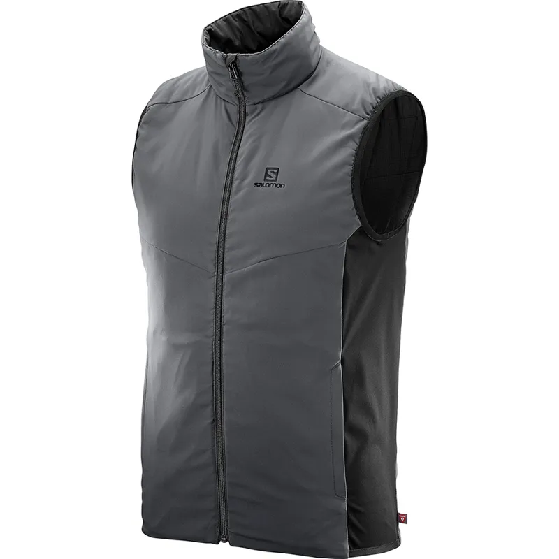 Salomon Mens Drifter Mid Vest in Black-2