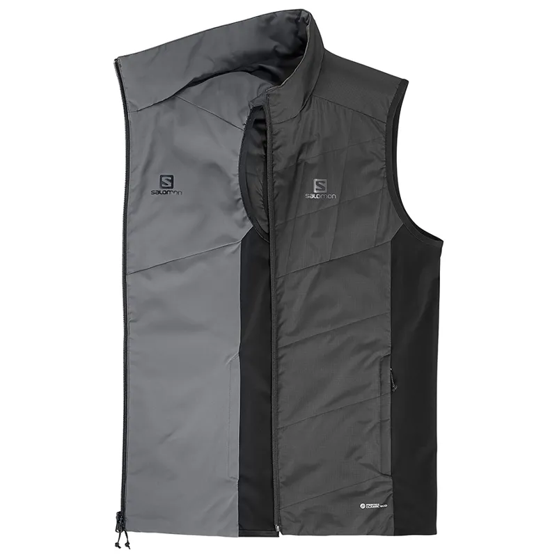 Salomon Mens Drifter Mid Vest in Black-1