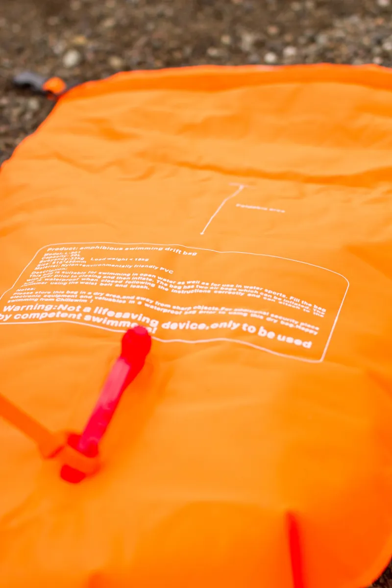 Swim Secure Dry Bag Orange in Small 20L-2