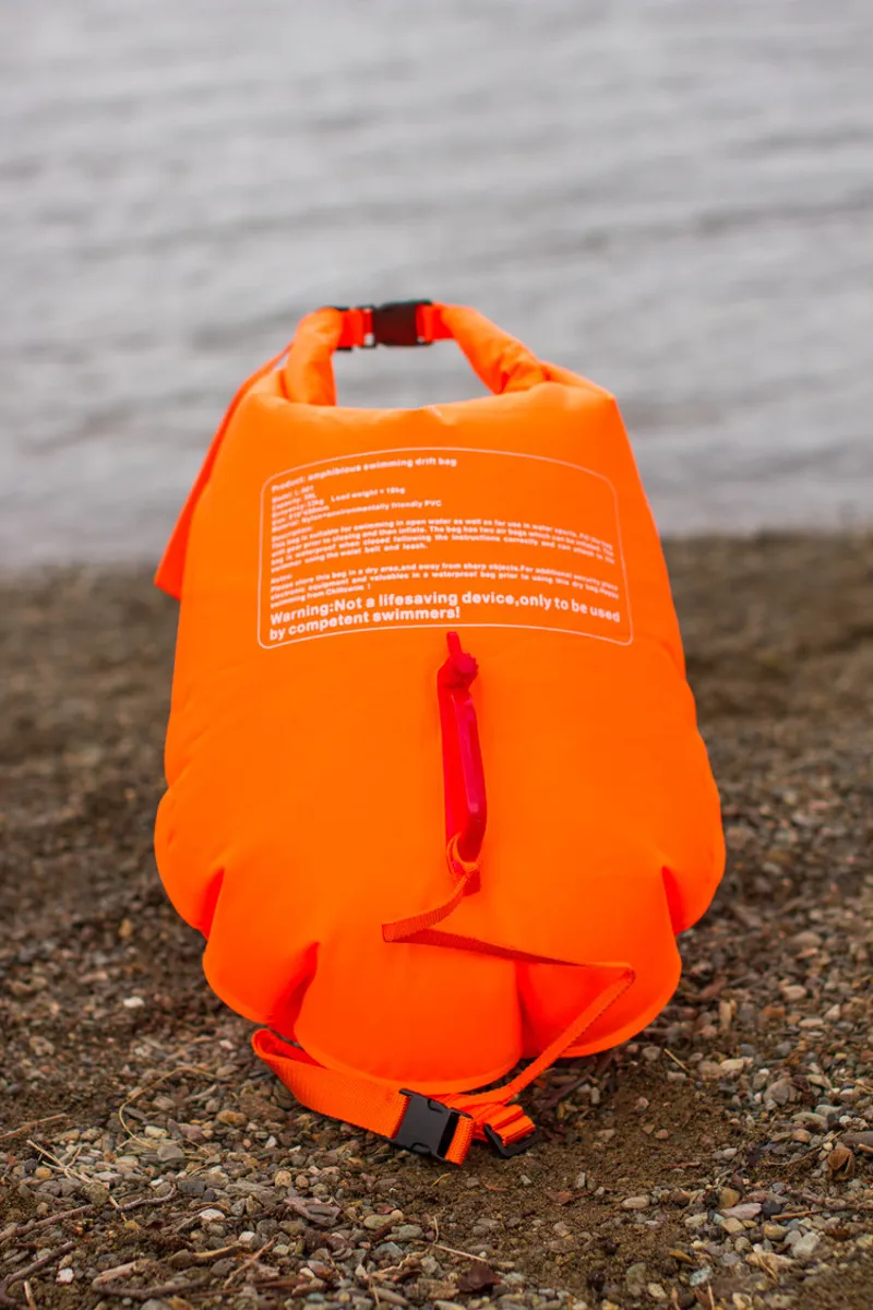 Swim Secure Dry Bag Orange in Small 20L-3