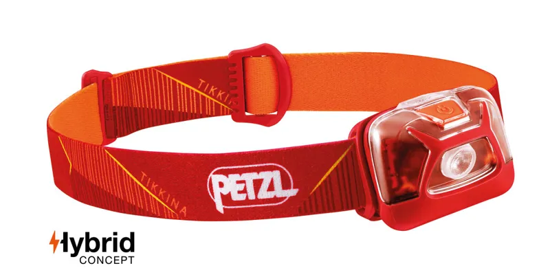 Petzl Tikkina 250 Lumen Headtorch in Orange