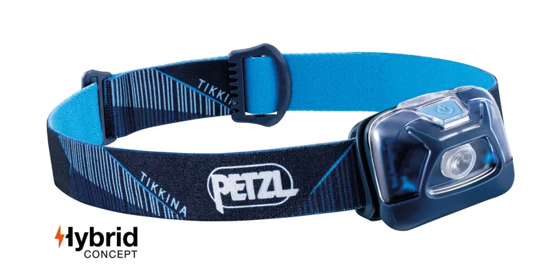 Petzl Tikkina 250 Lumens Headtorch in Blue
