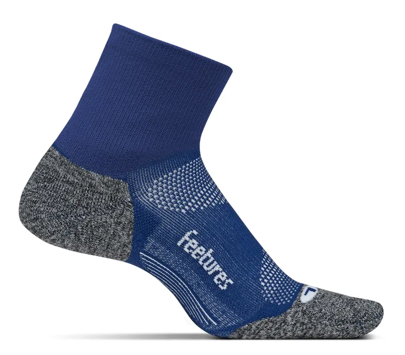 Feetures Elite L/C Quarter Sock in Sapphire