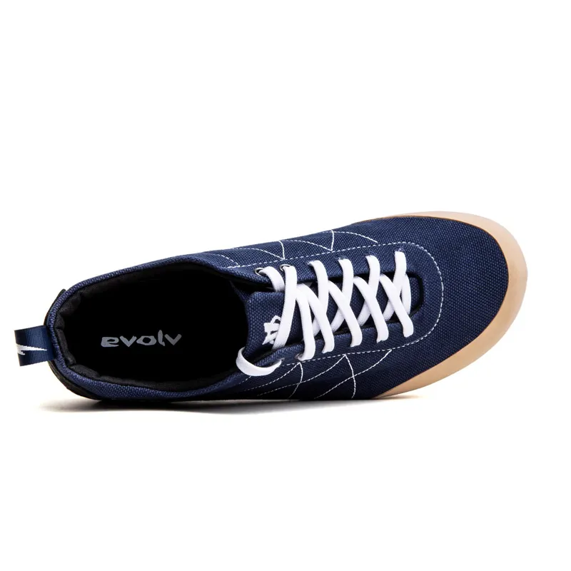 Evolv Cruzer Psyche Mens Approach/Everyday Shoe in Black Iris-1