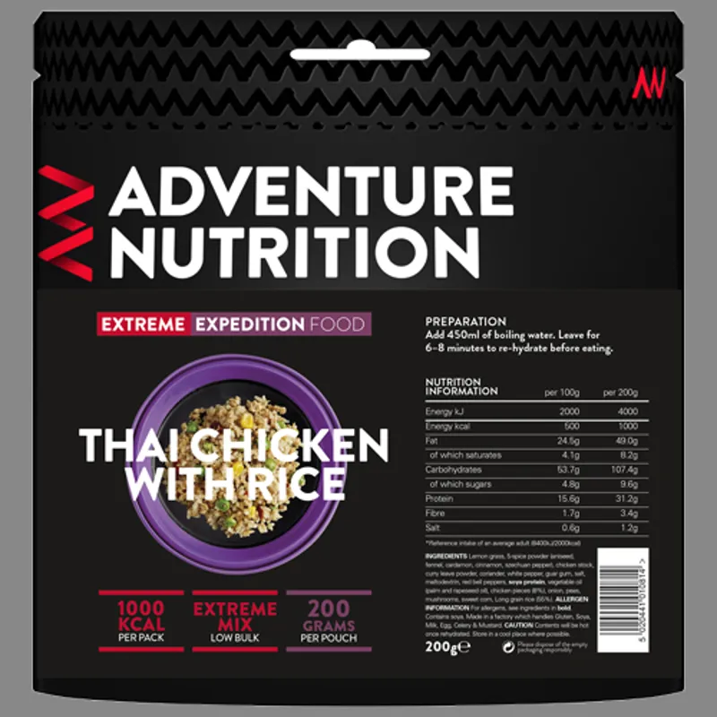 Extreme Expedition Food Thai Chicken and Rice 1000kcal
