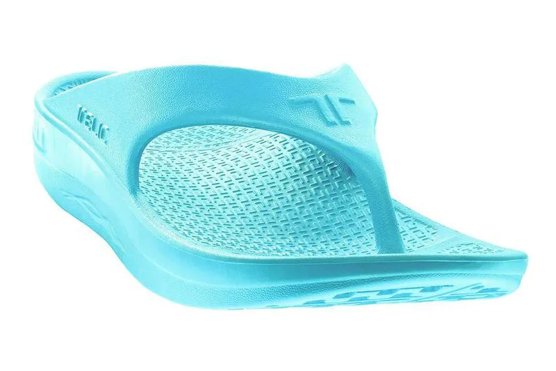 Telic Womens Flip Flop in Aqua Lagoon