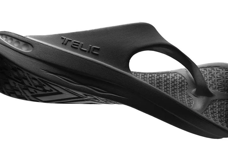 Telic Unisex Flip Flop in Midnight/Black-4