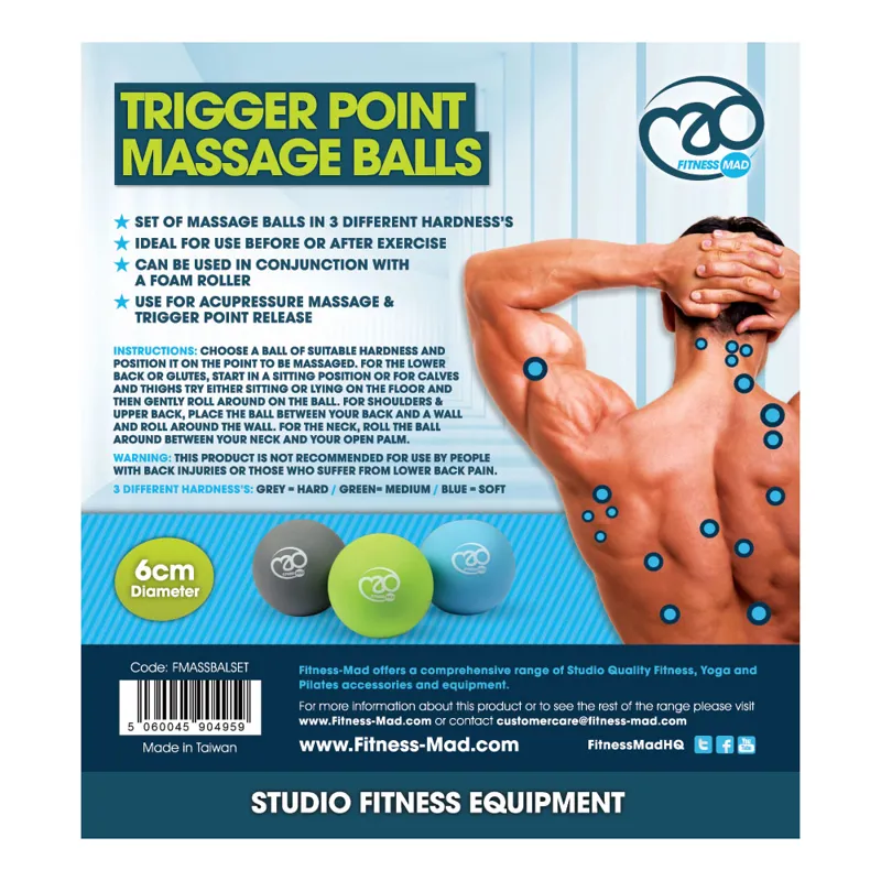 Fitness Mad Trigger Point Massage Ball Set-1
