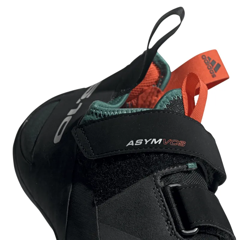 Five Ten Asym Climbing Shoe in Active Green/Core Black/Active Orange-4
