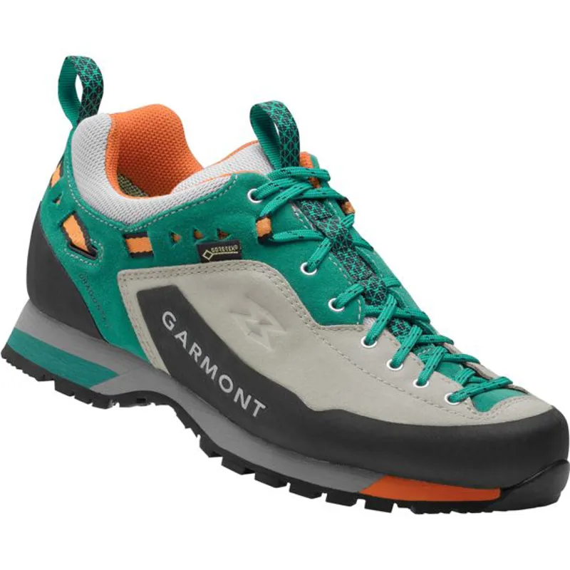 Garmont Dragontail LT GTX Womens Approach/Walk Shoe in Light Grey/Teal