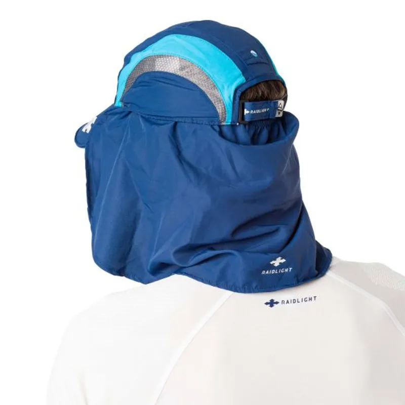 Raidlight Sahara Cap in Dark Blue/Blue-1
