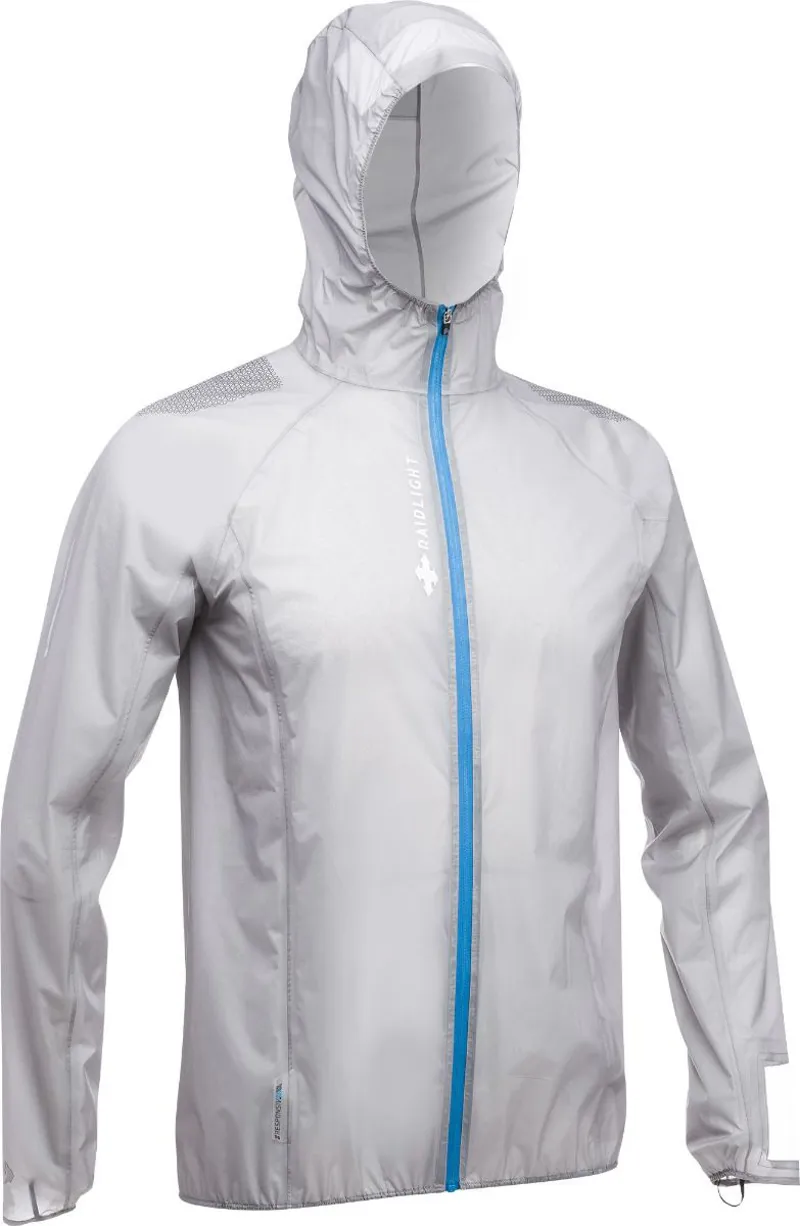 Raidlight Hyperlight MP + Mens Waterproof Jacket in Light Grey