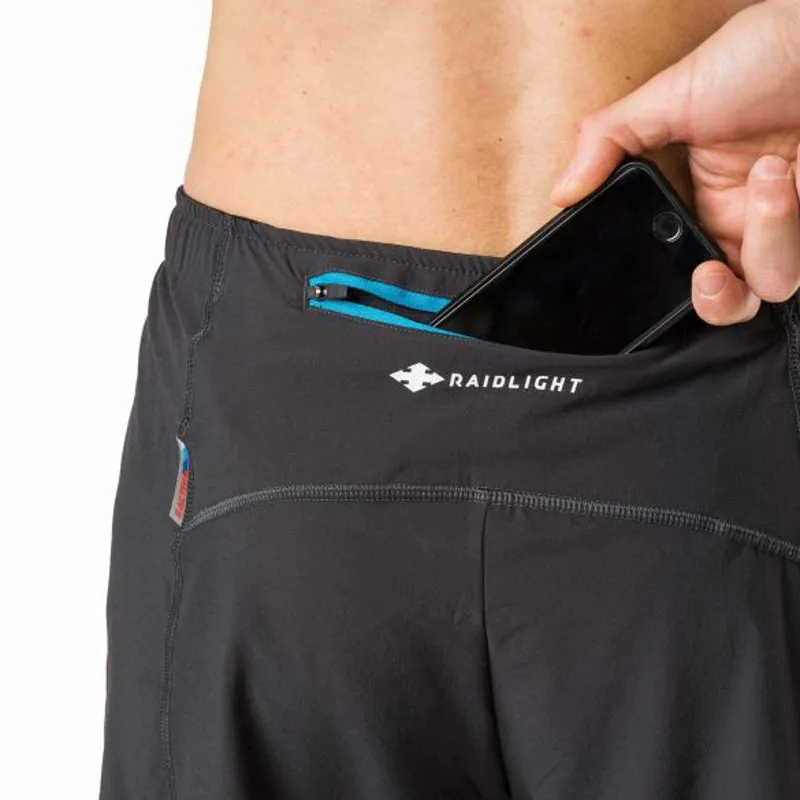 Raidlight Activ Run Short in Black-2