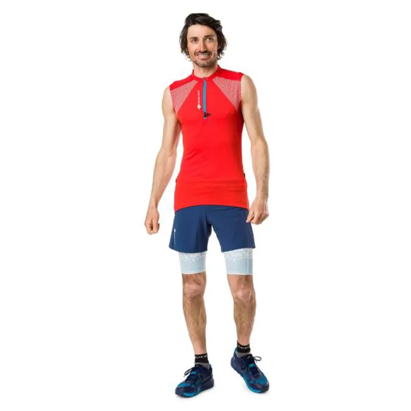 Raidlight Performer Mens Tank in Red-4