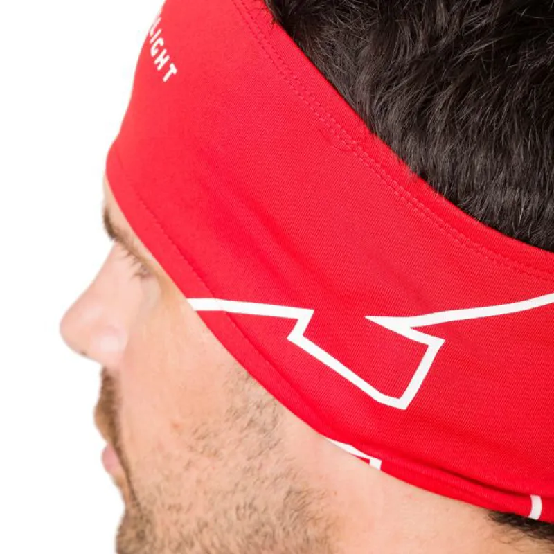 Raidlight Wintertrail Headband in Red-2