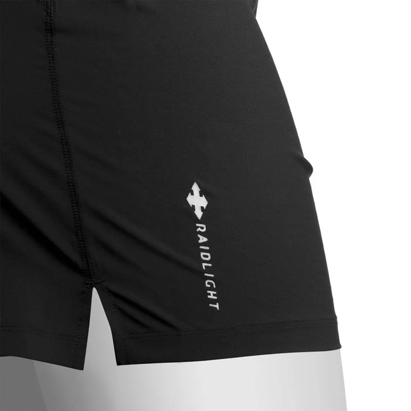 Raidlight Mens Activ Run V2 Short in Black-3