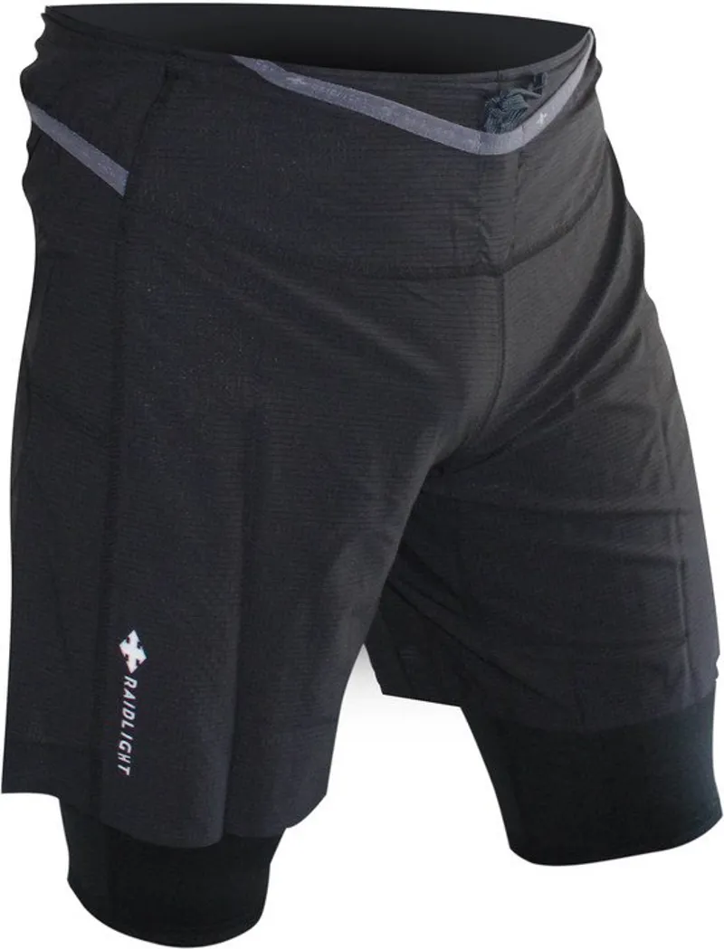 Raidlight Responsiv 2in1 Mens Short in Black