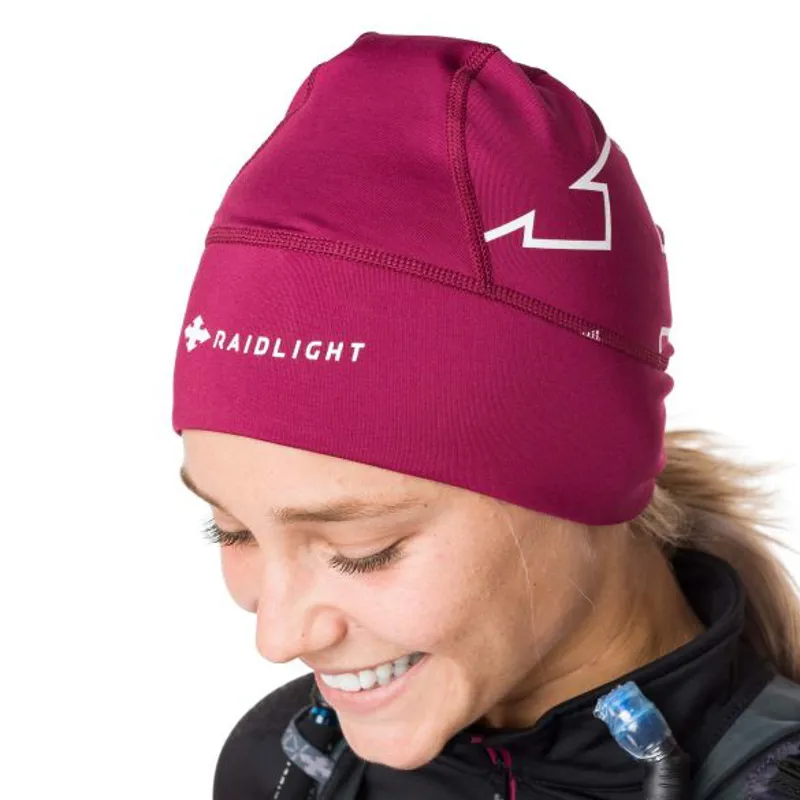 Raidlight Womens Wintertrail Beanie in Garnet