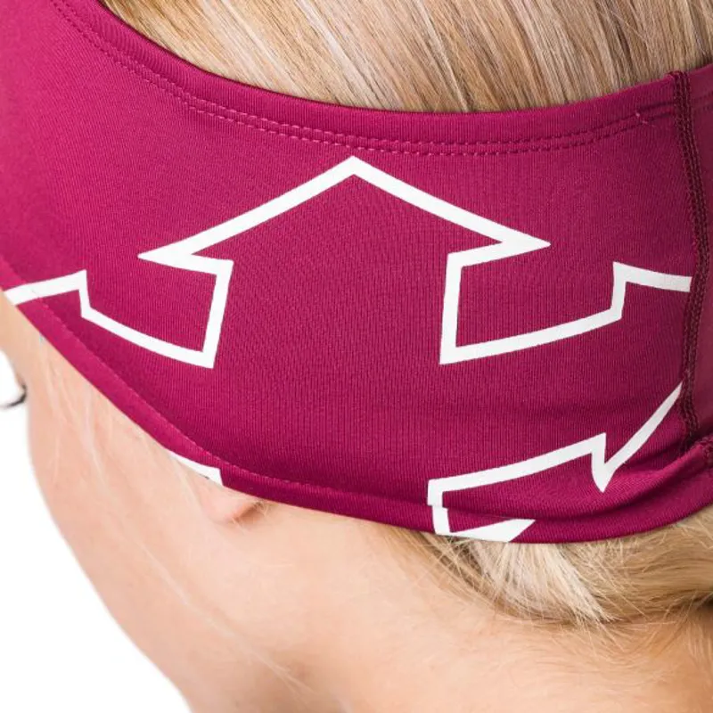 Raidlight Womens Wintertrail Headband in Granet-2