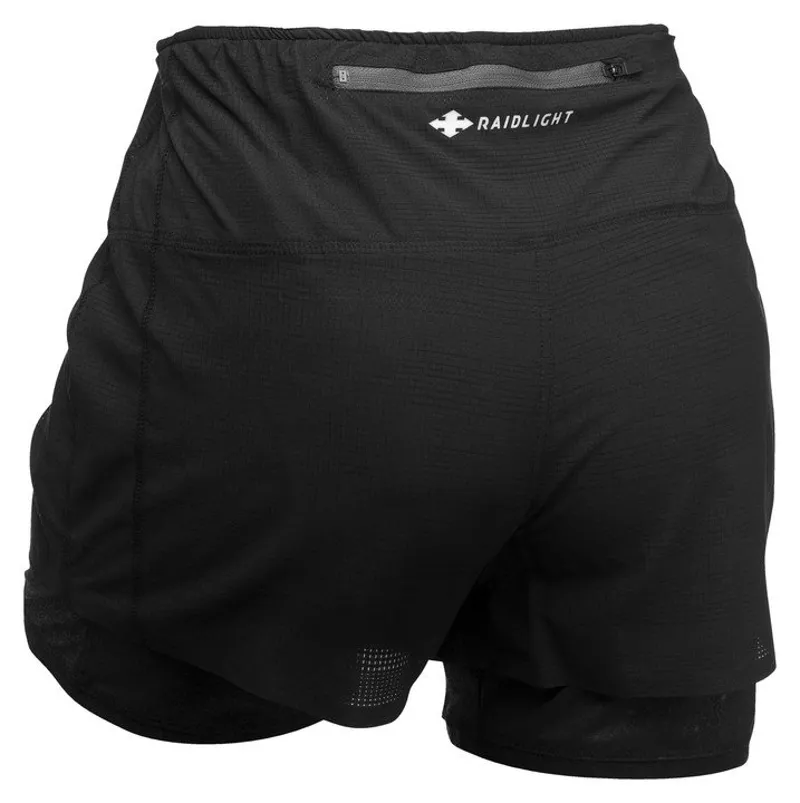 Raidlight Responsiv 2in1 Womens Short in Black-1