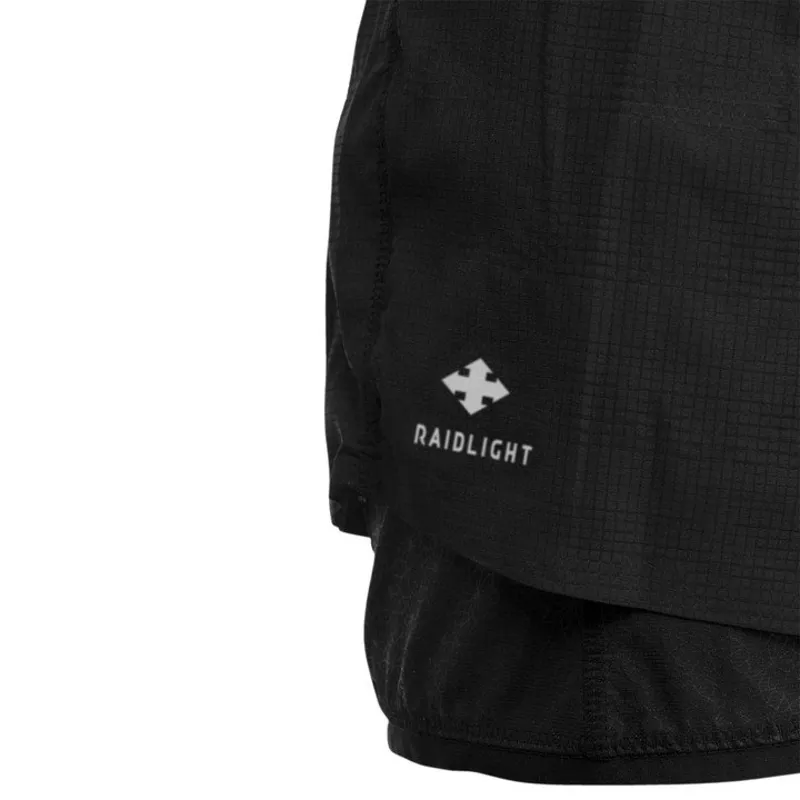 Raidlight Responsiv 2in1 Womens Short in Black-3