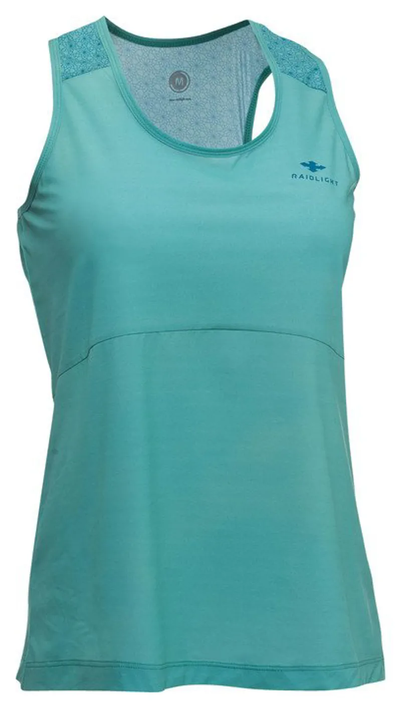 Raidlight Activ Run Womens Tank in Turquoise