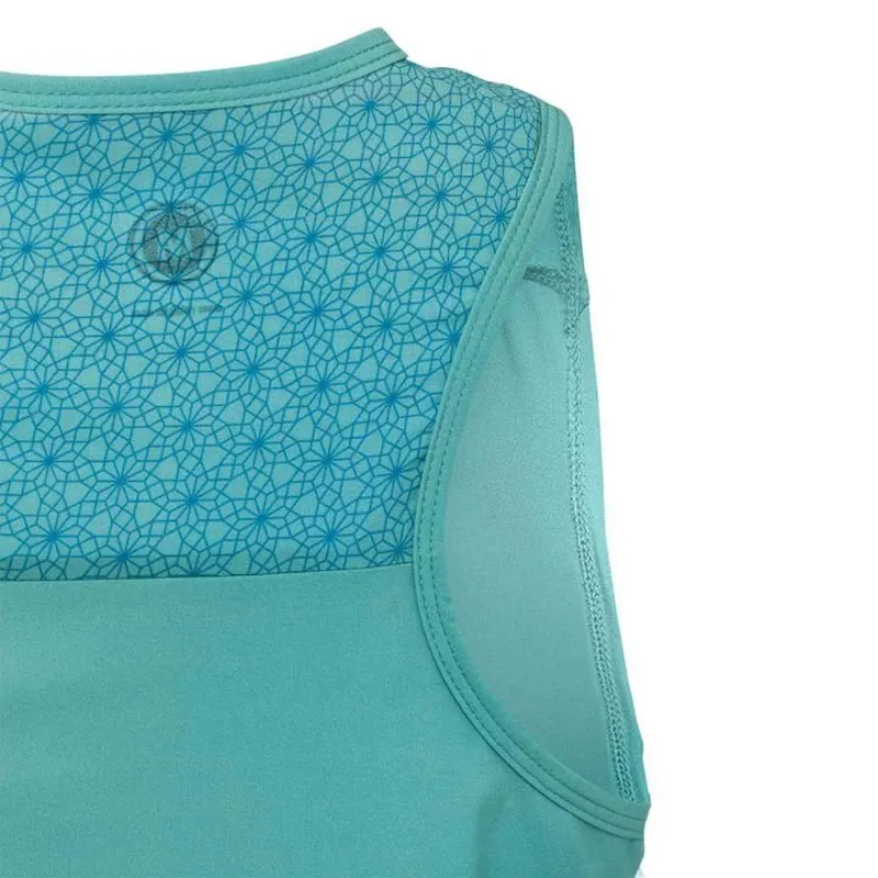 Raidlight Activ Run Womens Tank in Turquoise-2