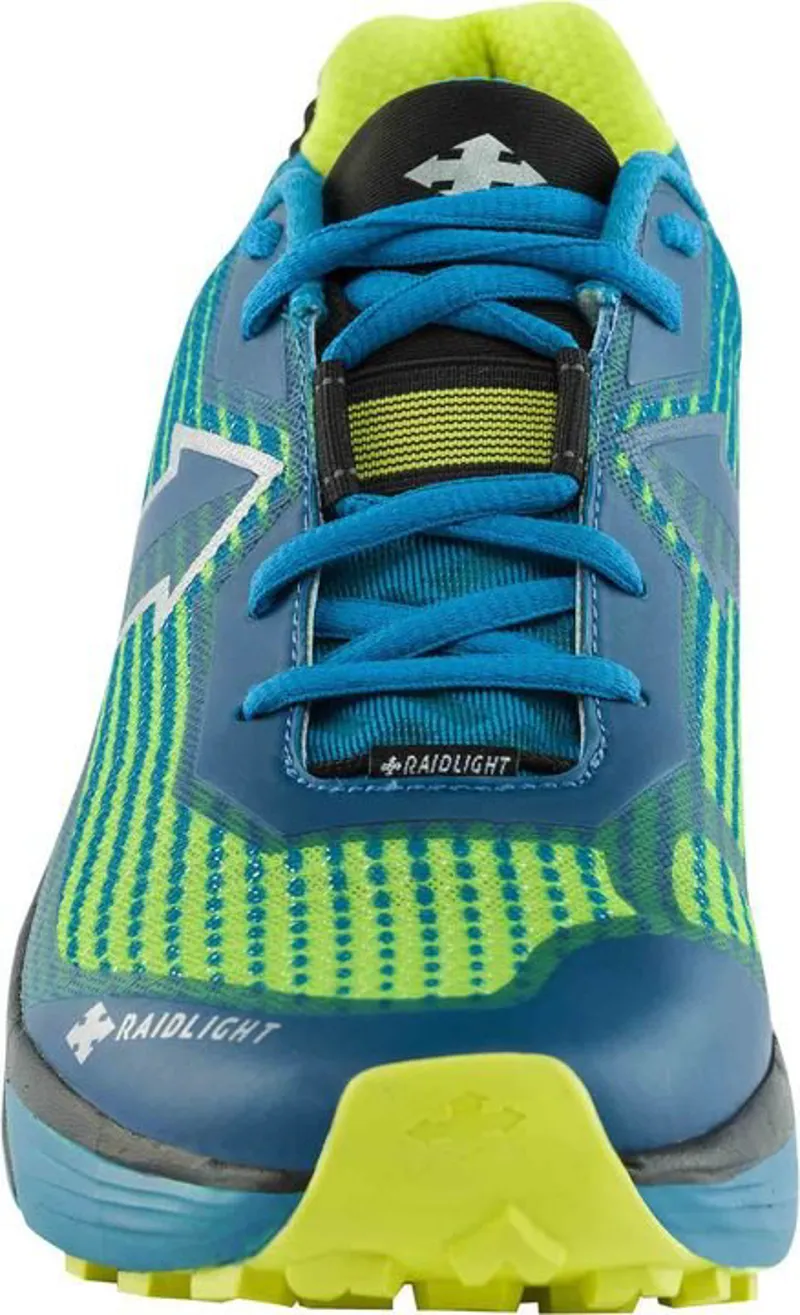 Raidlight Responsiv Ultra Mens Trail Running Shoe in Lime Green/Blue-5