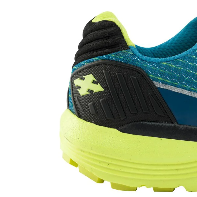 Raidlight Responsiv Ultra Mens Trail Running Shoe in Lime Green/Blue-4