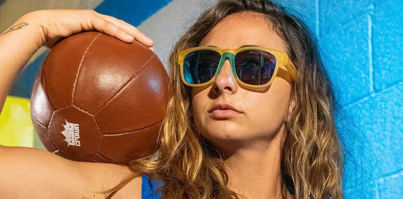 Goodr BFG Running Sunglasses in METCONing for Meatballs-5