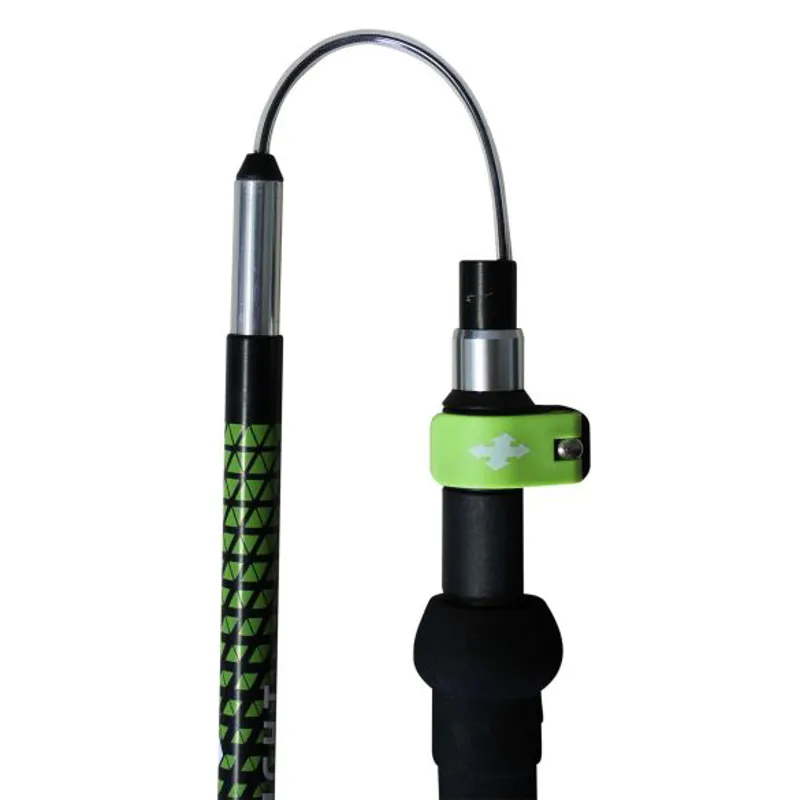 Raidlight Avatara Hybrid Poles in Black/Lime Green-5
