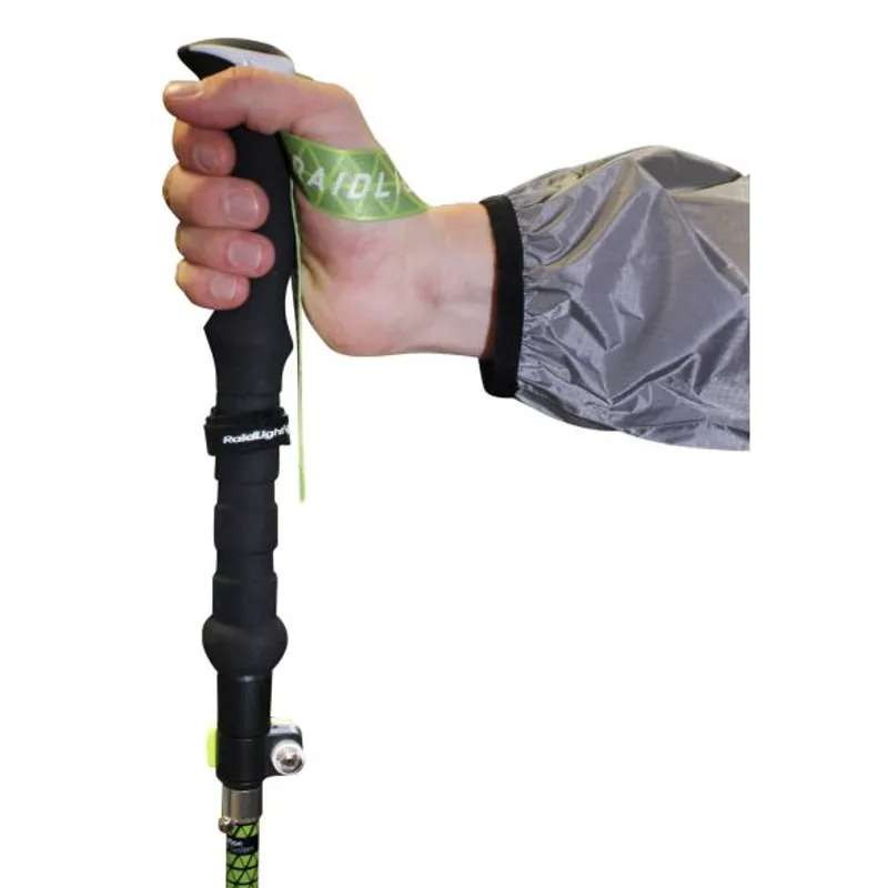 Raidlight Avatara Hybrid Poles in Black/Lime Green-3