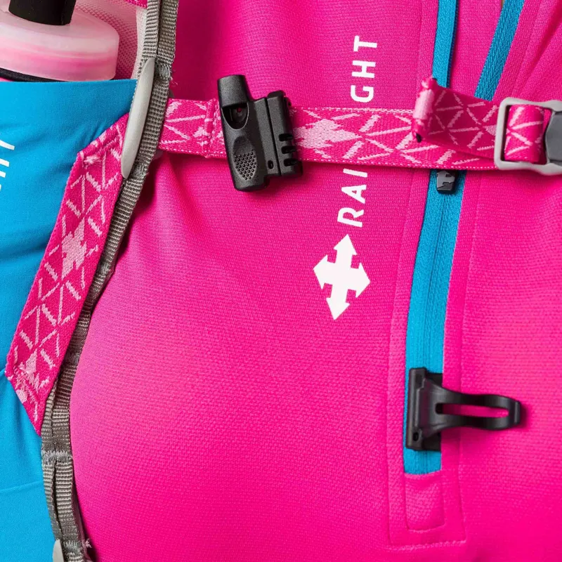 Raidlight Responsiv 10-12L Womens Race Vest in Blue/Pink-5