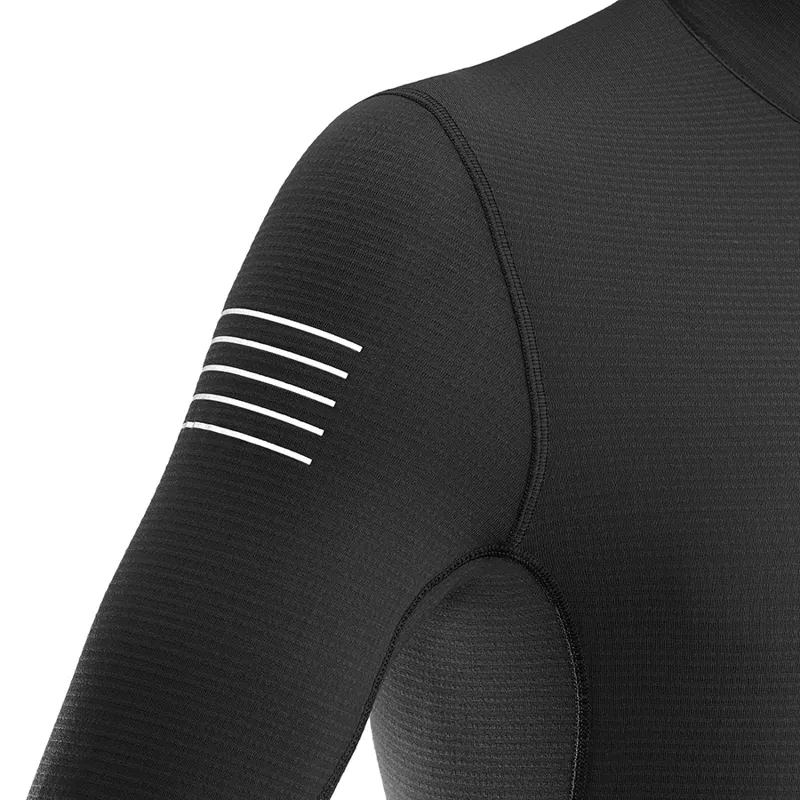 Salomon Grid HZ Mens Running Midlayer in Black-5