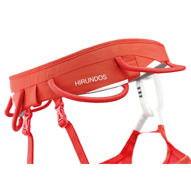 Petzl Hirundos Unisex Harness in Red-2