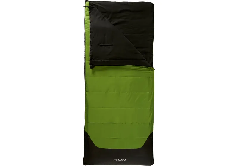 Nordisk Hjalmar +10C Sleeping Bag Peridot Green/Black in Large-1