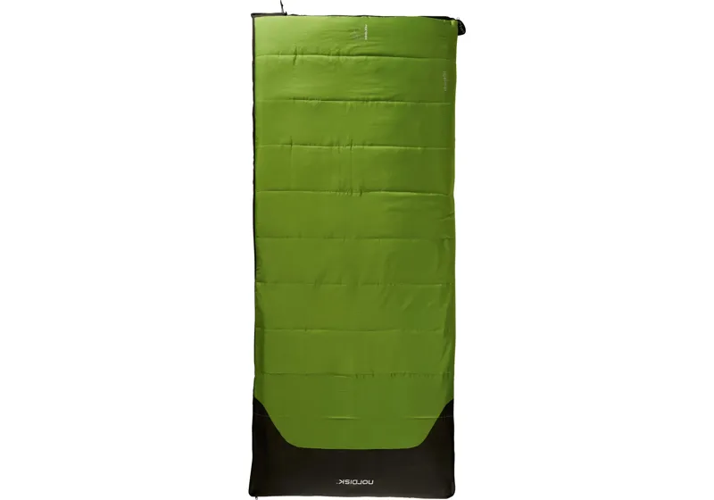Nordisk Hjalmar +10C Sleeping Bag Peridot Green/Black in Large
