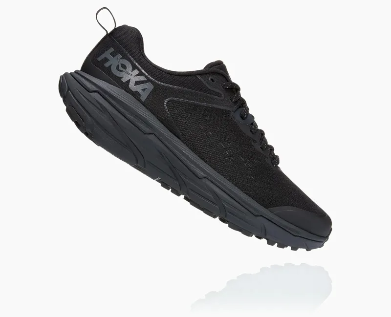 HOKA Challenger ATR 6 Mens Trail Running Shoe in Black/Black-4