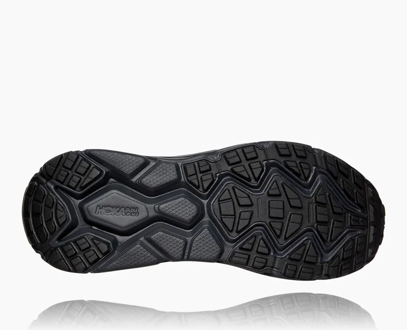 HOKA Challenger ATR 6 Mens Trail Running Shoe in Black/Black-1