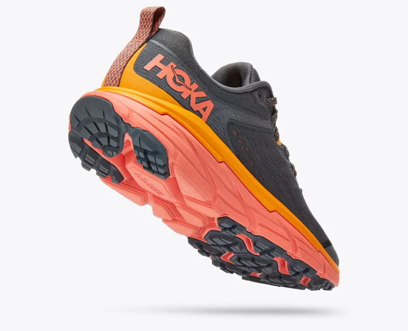 HOKA Challenger ATR 6 Women's Road/Trail Running Shoe in Castlerock/Camellia-4