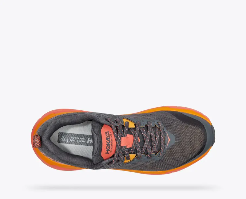 HOKA Challenger ATR 6 Women's Road/Trail Running Shoe in Castlerock/Camellia-2