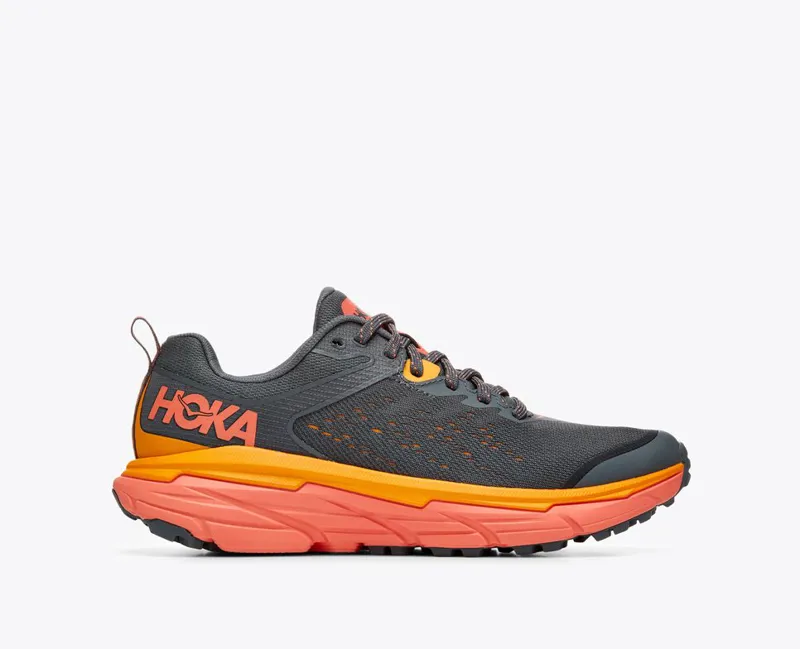 HOKA Challenger ATR 6 Women's Road/Trail Running Shoe in Castlerock/Camellia-6