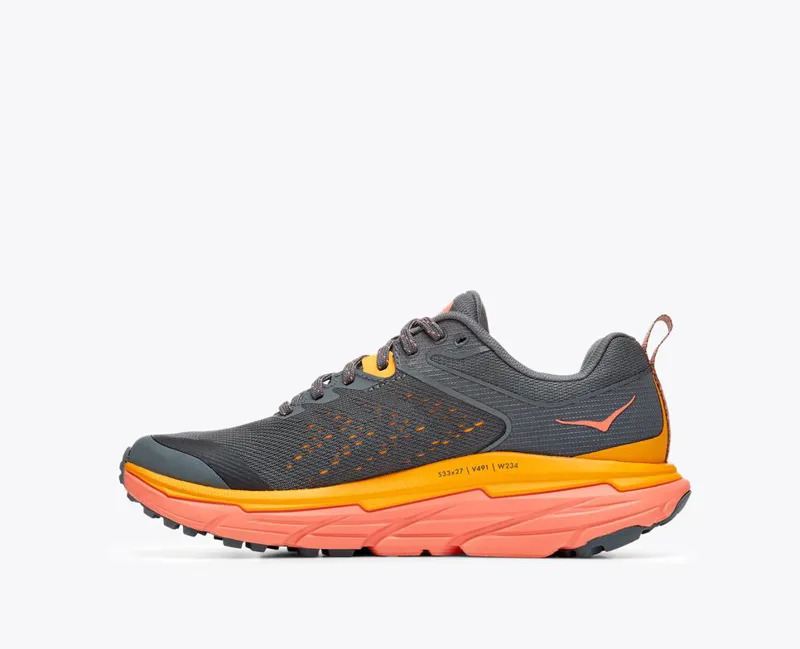 HOKA Challenger ATR 6 Women's Road/Trail Running Shoe in Castlerock/Camellia-5